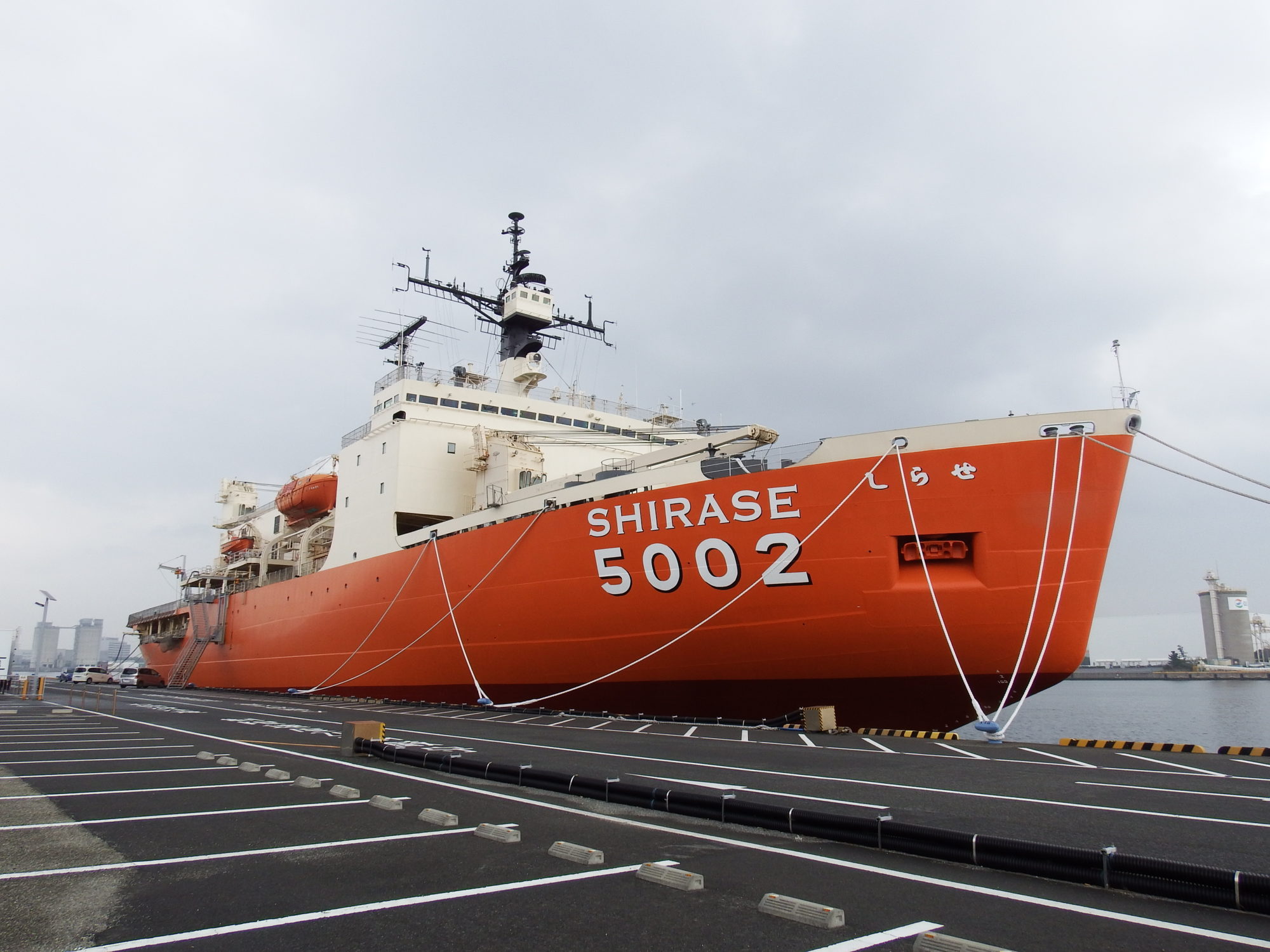 SHIRASE 5002」を見学して来ました。 | アーカイブ | ミヤモトシップヤード